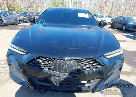 2023 Acura Tlx A-Spec Package из США, поврежденный, VIN 19UUB5F54PA005798